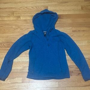 The North Face women's Vibrant Blue Hooded Sweater